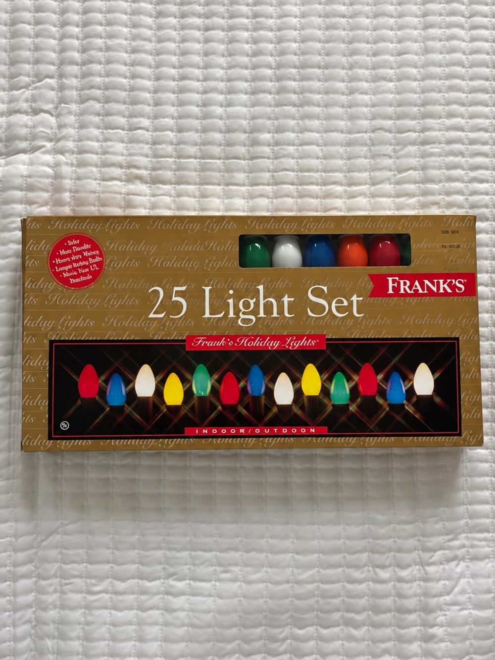 Frank's Multicolor 25-Light Holiday String Lights - Picture 2 of 6